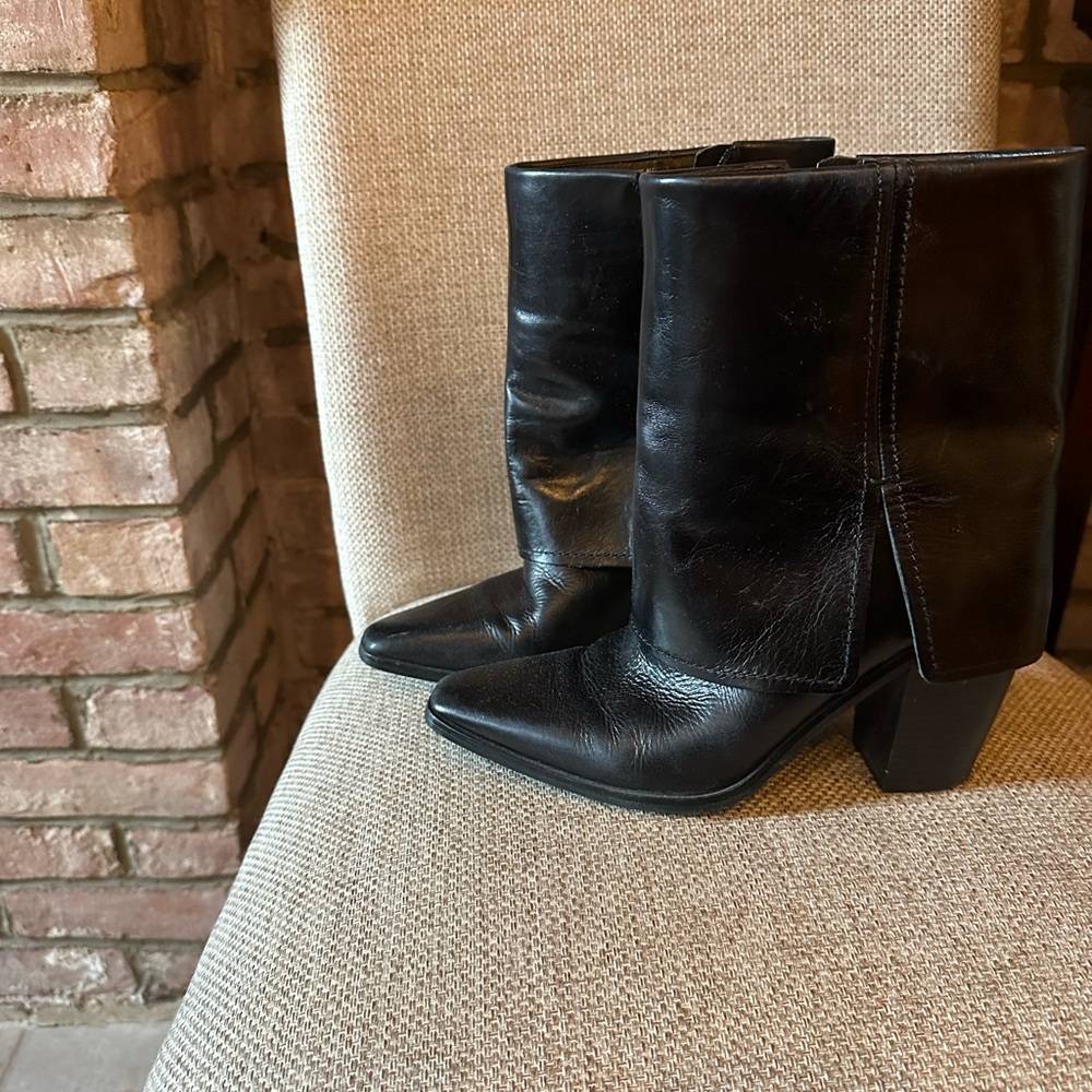 Vince Camuto Black Heeled Boots